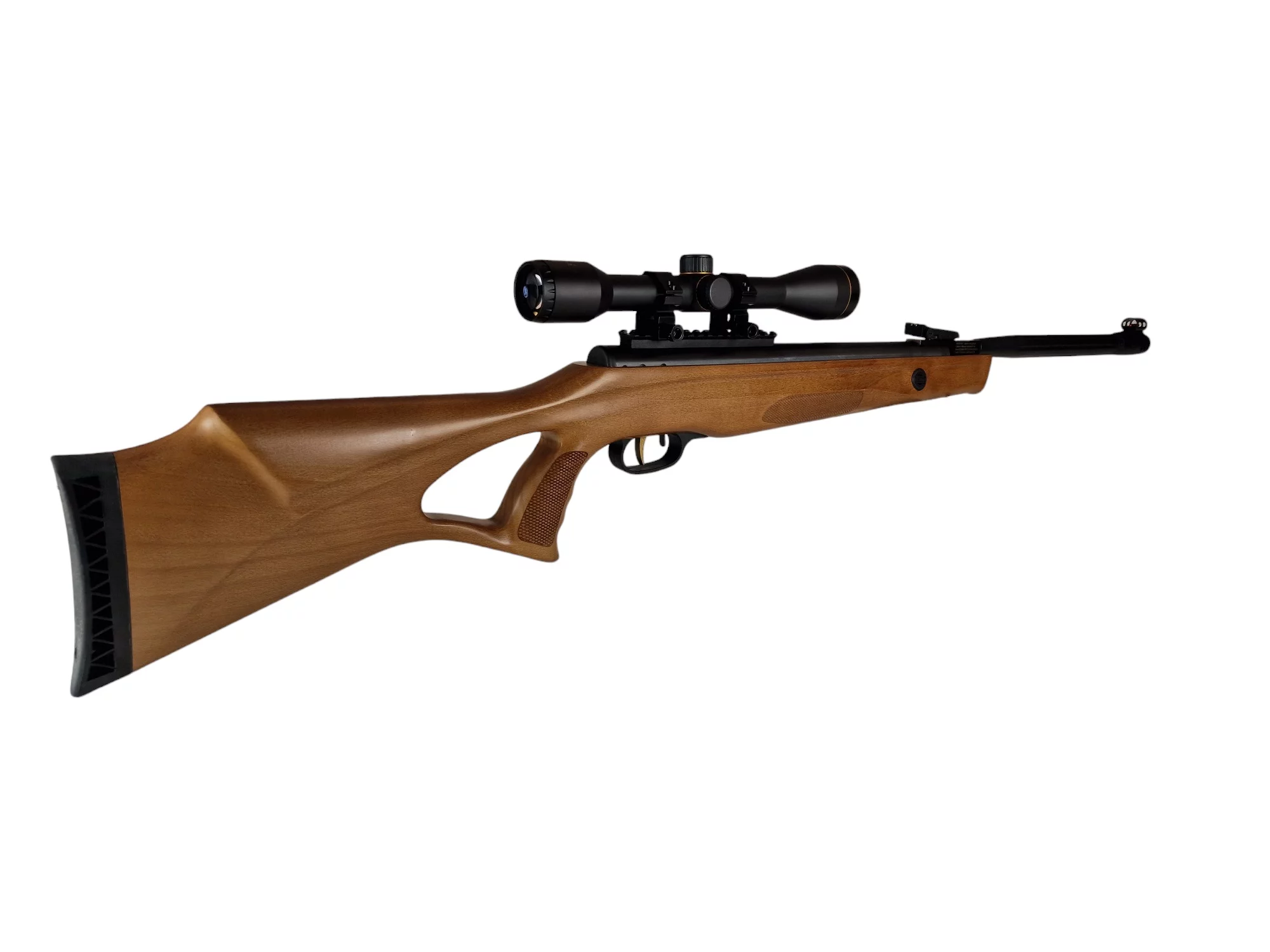 Karabinek wiatrówka BEEMAN 10620 4,5mm spr. 1-strzał z lunetą 6x40 drewno do17J (B-10620) - widok 4