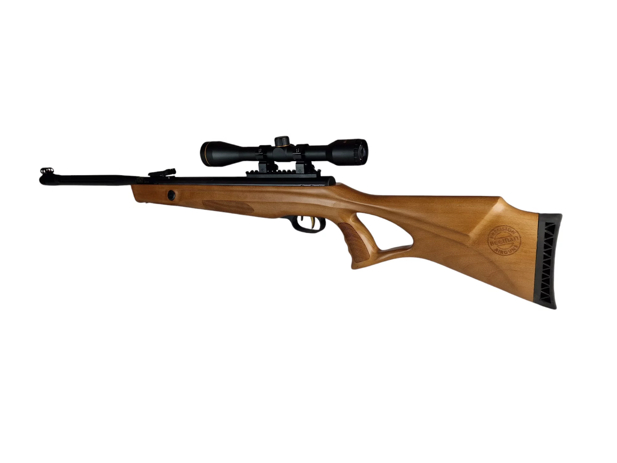 Karabinek wiatrówka BEEMAN 10620 4,5mm spr. 1-strzał z lunetą 6x40 drewno do17J (B-10620) - widok 3