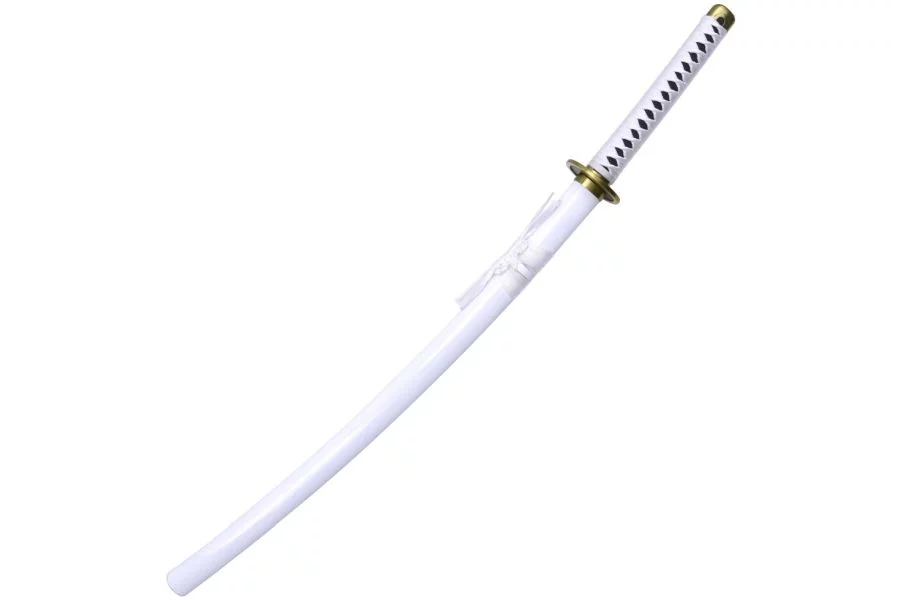 Katana HATTORI HANZO HH733 - replika miecza samurajskiego RORONOA ICHIMONJI - widok 2
