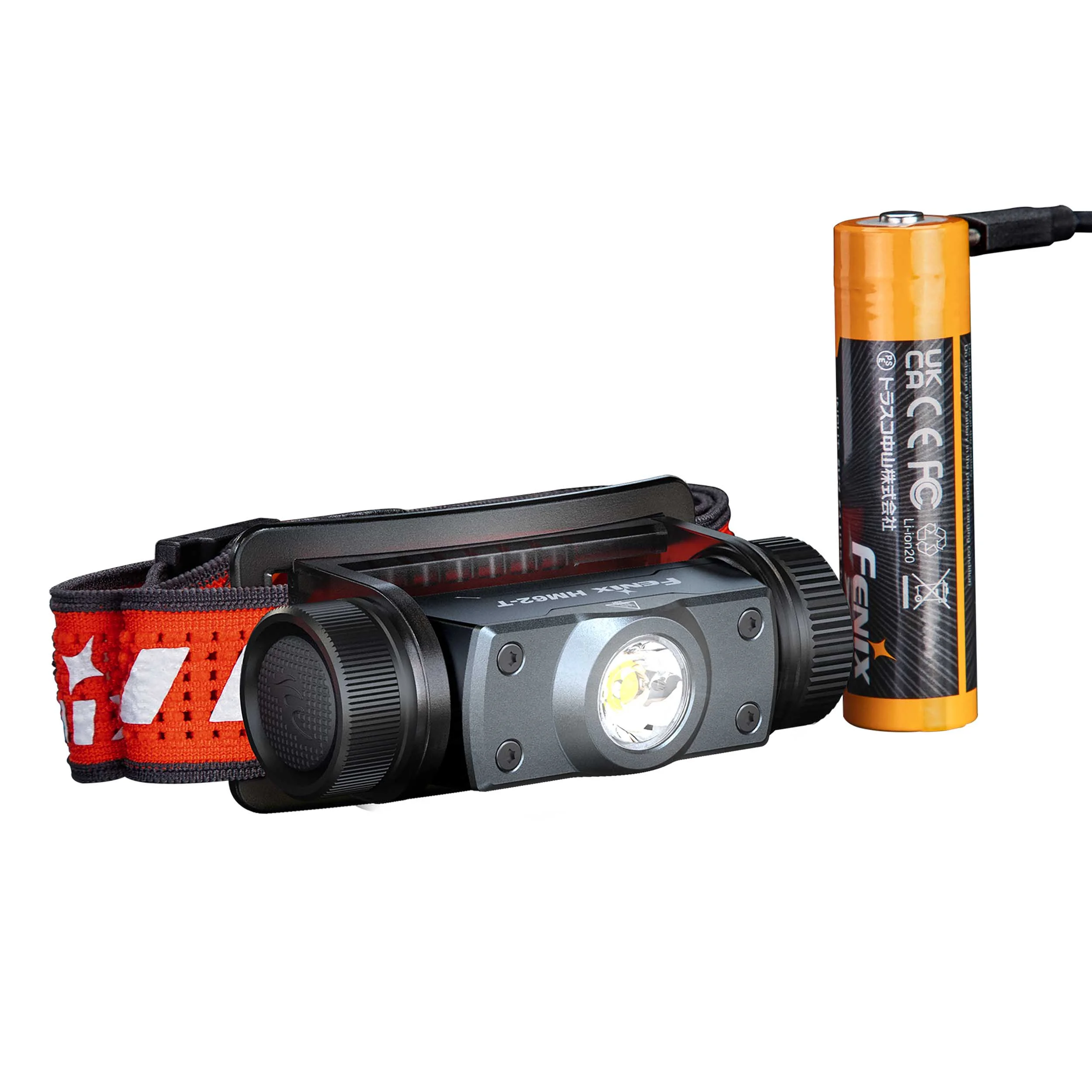 Latarka czołowa Fenix HM62-T czarna (HM62-T black) - widok 3
