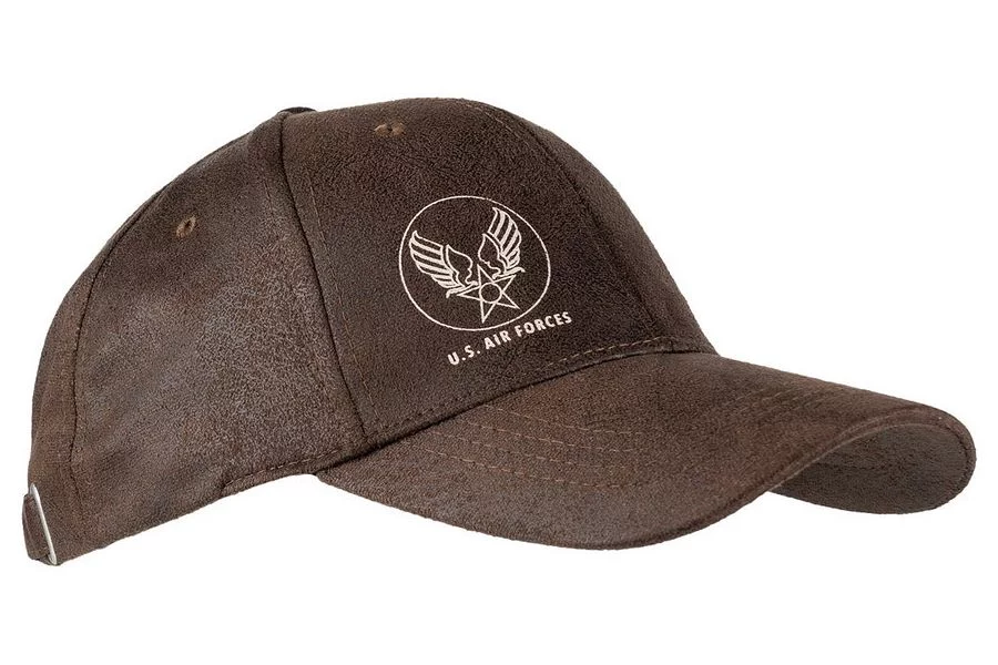 Czapka Baseball Cap U.S. Air Force - leather style FOSTEX - widok 4