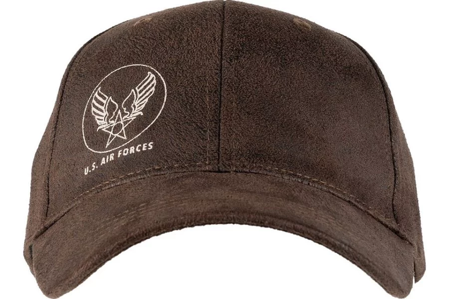 Czapka Baseball Cap U.S. Air Force - leather style FOSTEX - widok 3