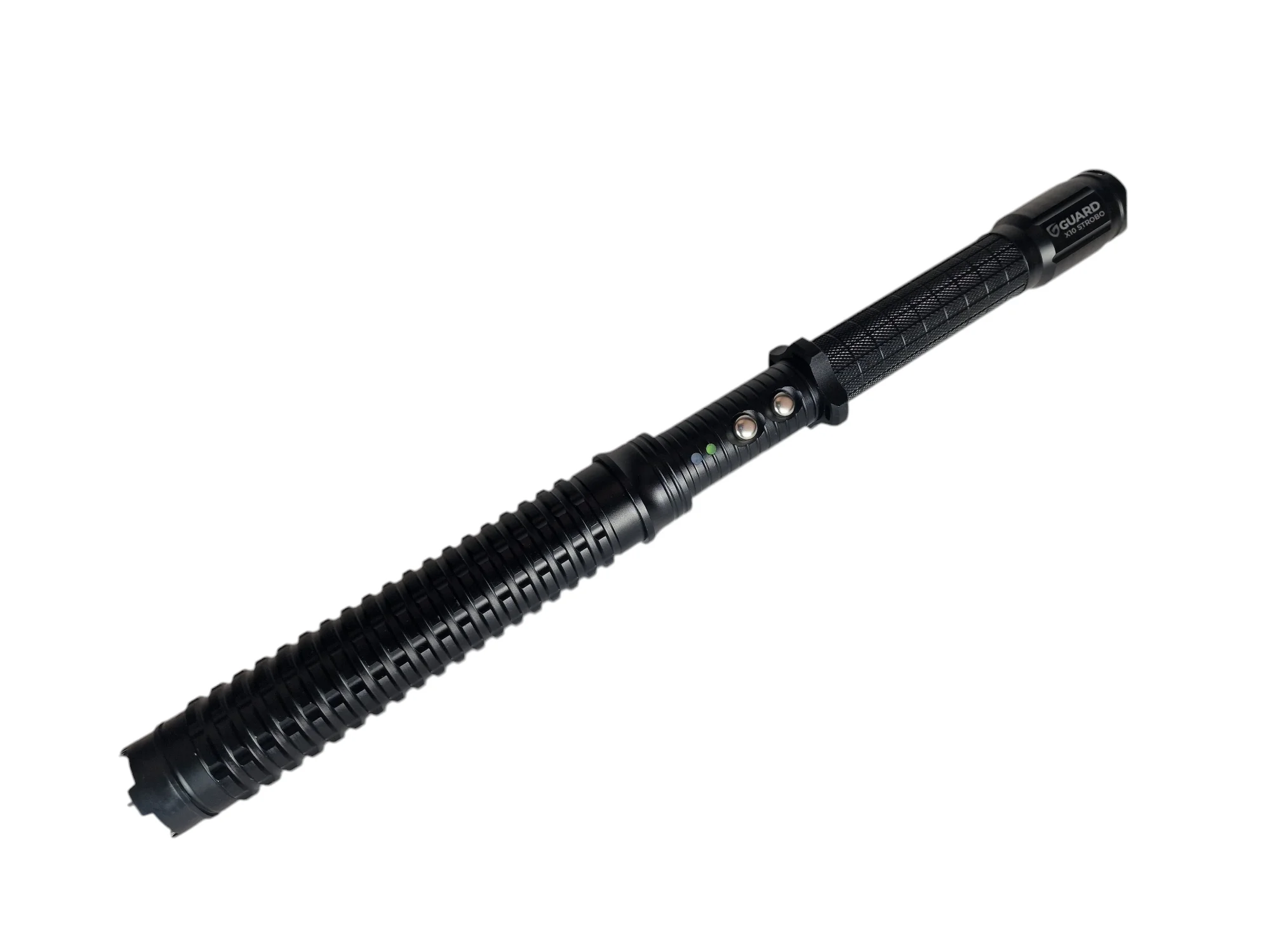 Latarka z paralizatorem GUARD Tornado X10 Strobo Baton - pałka teleskopowa + zasilacz 230V (YC-X10)