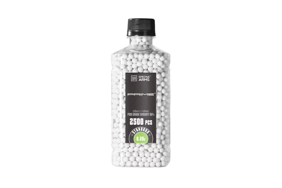 Kulki ASG 6 mm precyzyjne Specna Arms Prime kal. 6 mm 0,25g-2500 szt.
