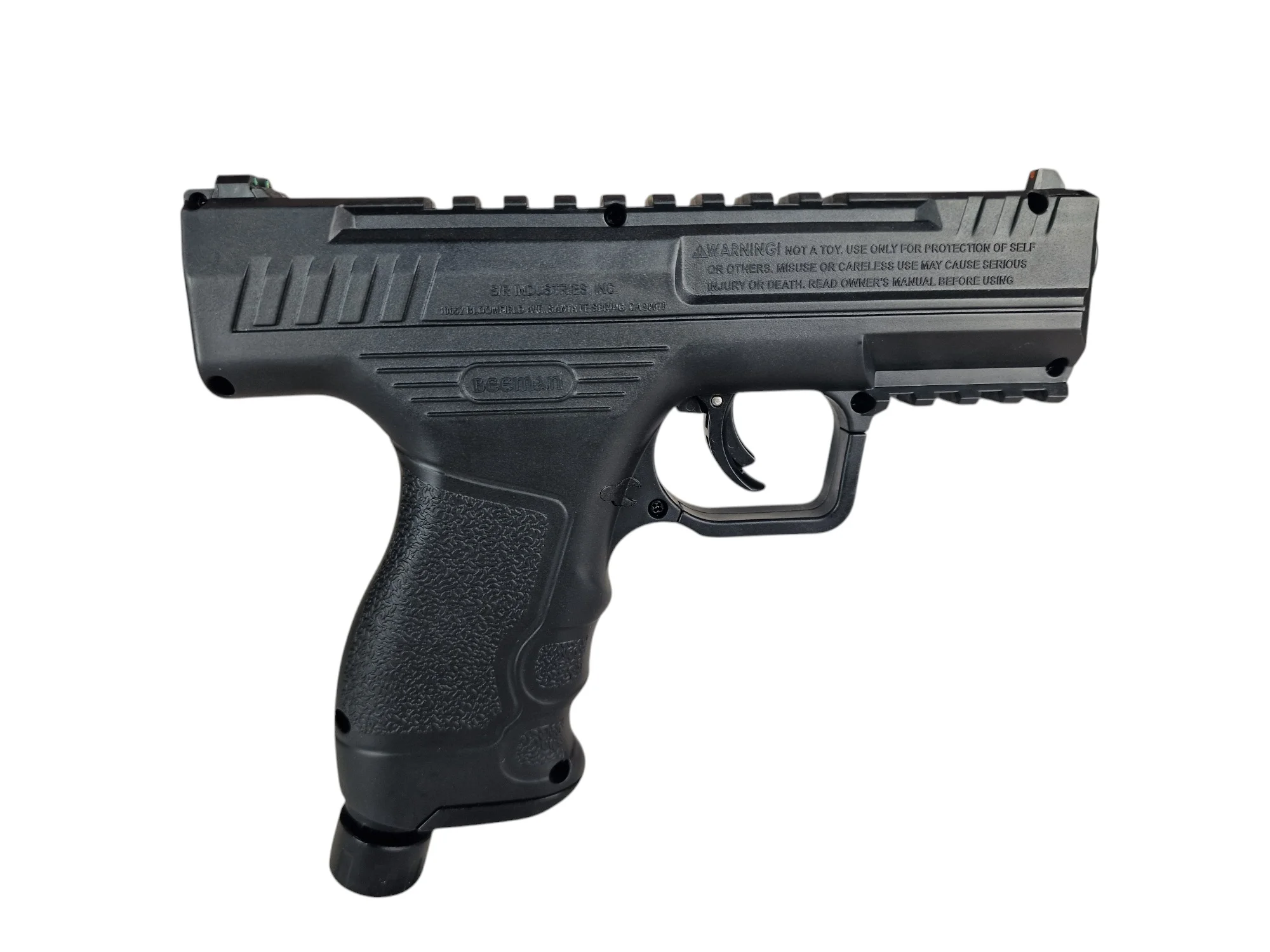 Pistolet na kule gumowe i pieprzowe BEEMAN Protect BP50 Combo kal.50, 8-strzałowy CO2-12g (BP50C) - widok 3