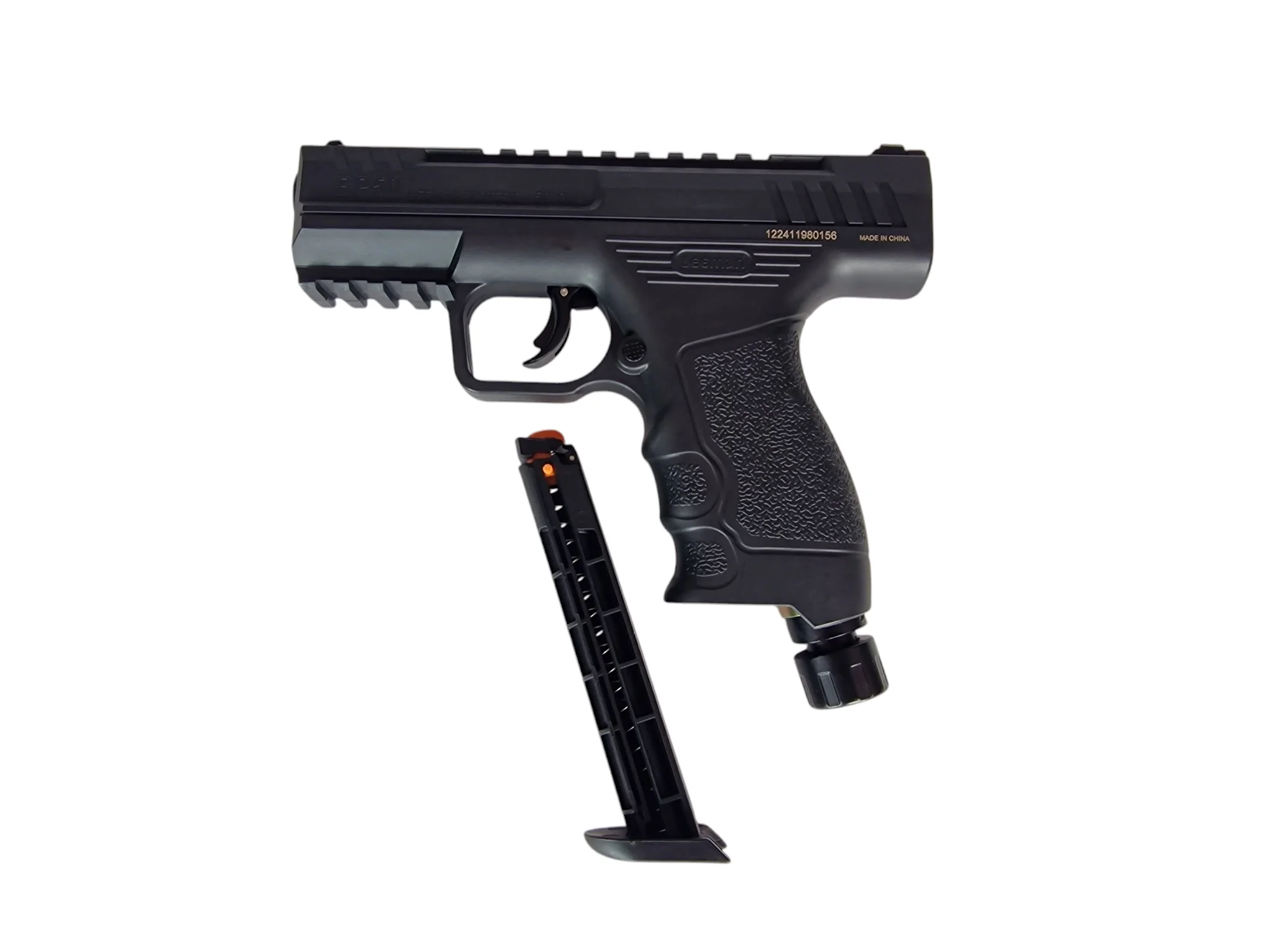 Pistolet na kule gumowe i pieprzowe BEEMAN Protect BP50 Combo kal.50, 8-strzałowy CO2-12g (BP50C) - widok 5