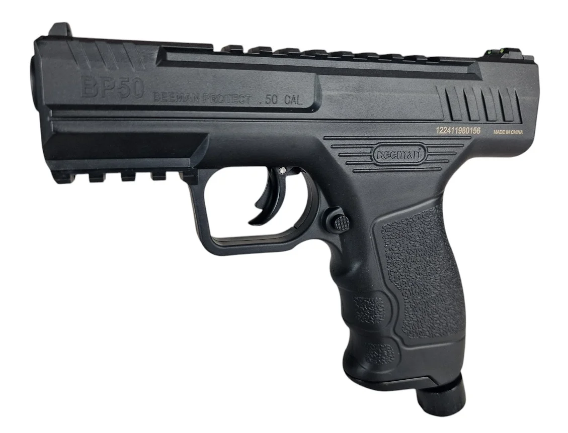 Pistolet na kule gumowe i pieprzowe BEEMAN Protect BP50 Combo kal.50, 8-strzałowy CO2-12g (BP50C) - widok 2