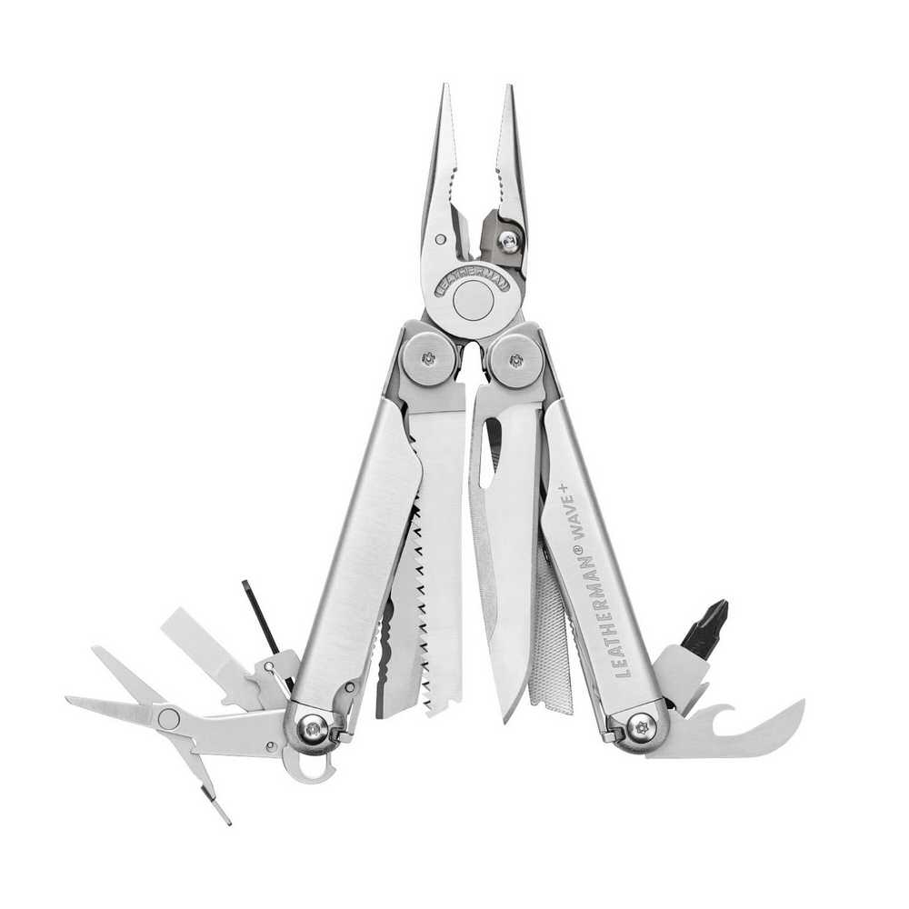 Multitool Leatherman WAVE Plus Stainless - 18 narzędzi  (832524)