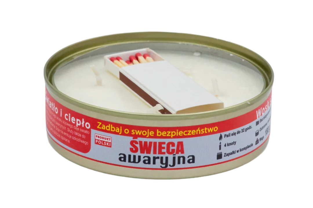 Świeca awaryjna przetrwania Eko HASKE Pro 180g, 32h świecenia + zapałki - widok 5