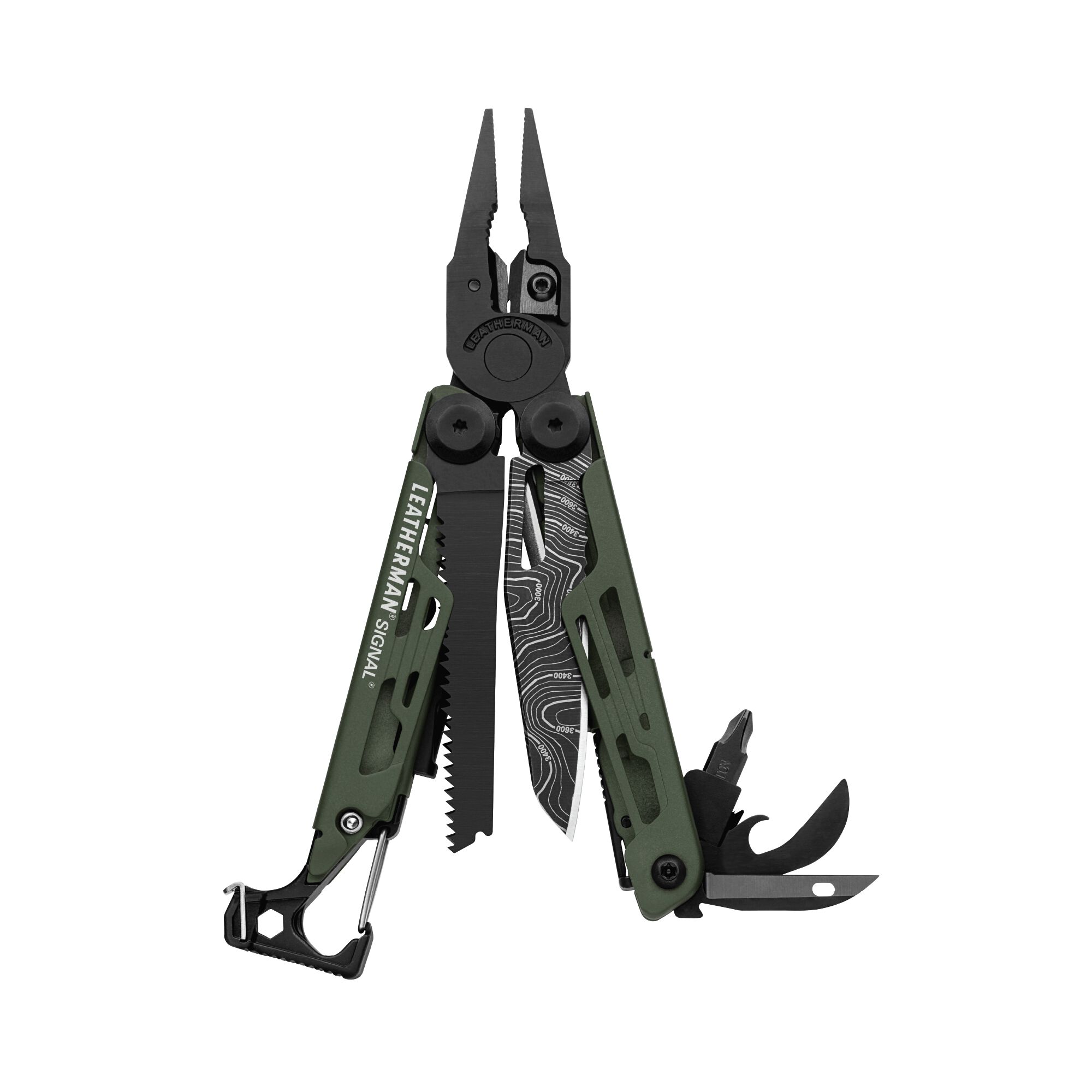 Multitool Leatherman SIGNAL Green zielony - Oksyda - 19 narzędzi  (832692)