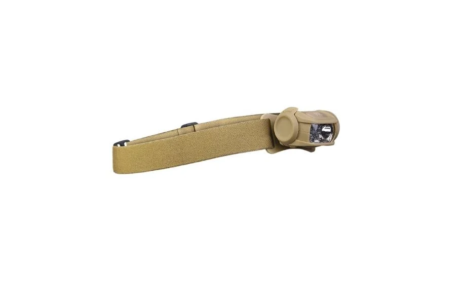 Latarka czołowa Mil-Tec Led 4 Colour - Coyote
