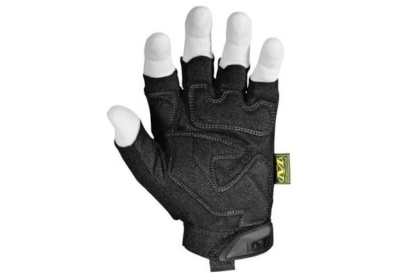 Rękawice taktyczne Mechanix Wear M-Pact Fingerless, czarne (MFL-55) - widok 6