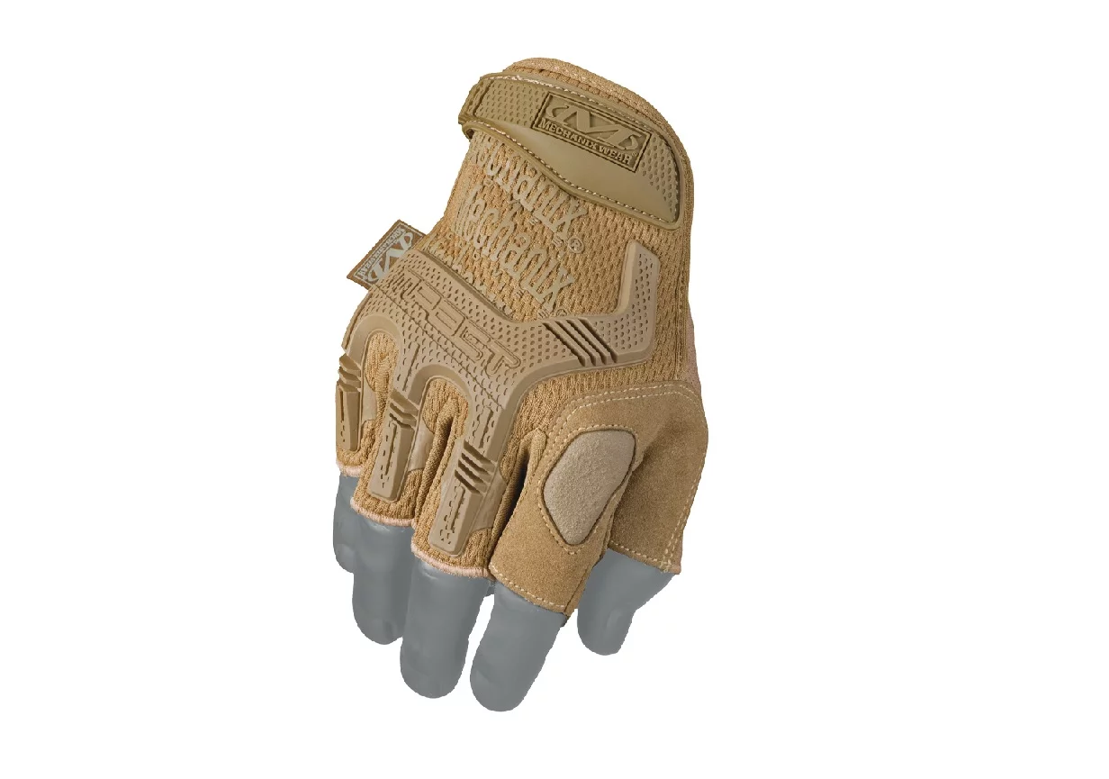 Rękawice taktyczne Mechanix Wear M-Pact Fingerless Coyote (MFL-72) - widok 5