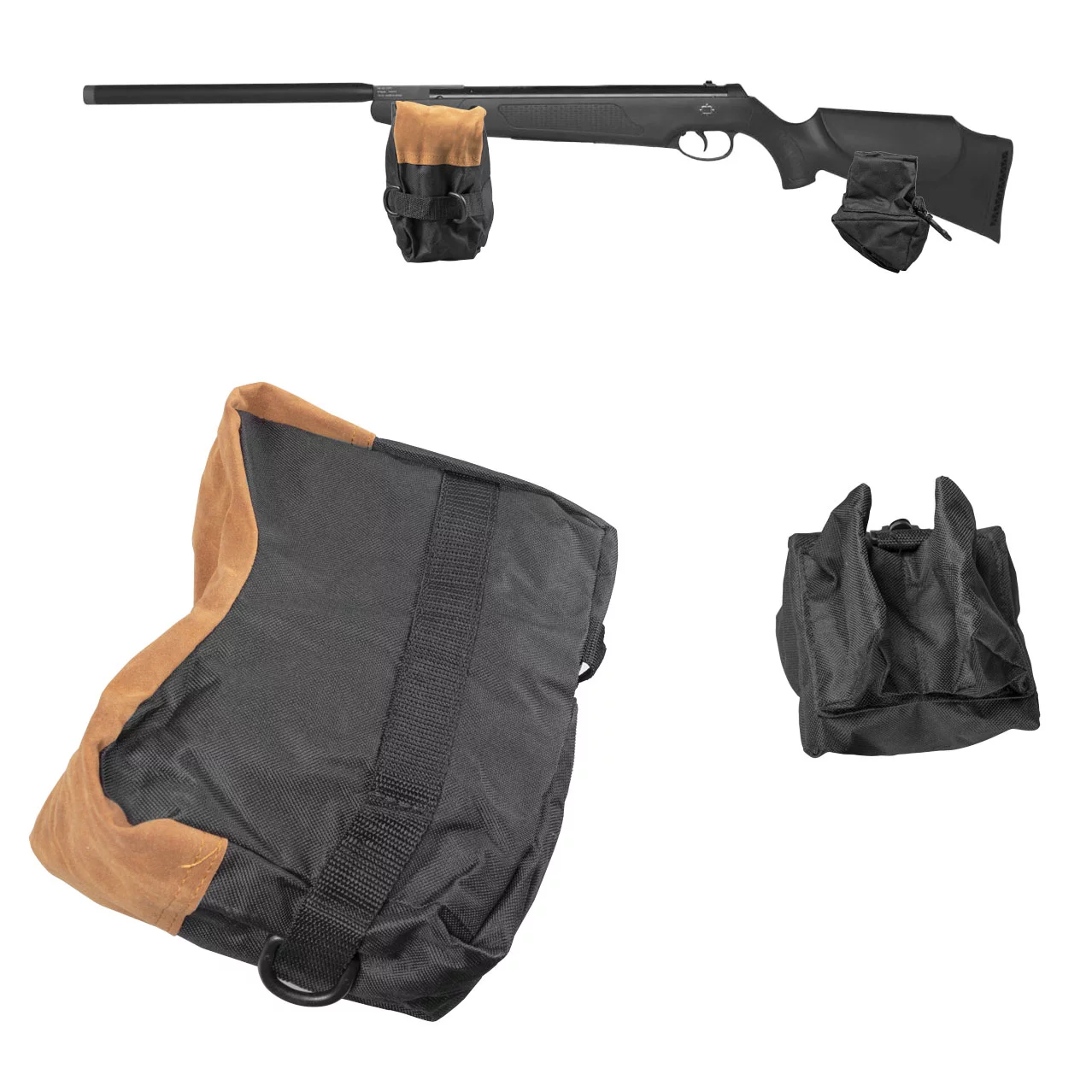 Poduchy worki strzeleckie do przystrzeliwania Razor Gun Bags 2 częściowe (TQ56) RAZORGUN - widok 4
