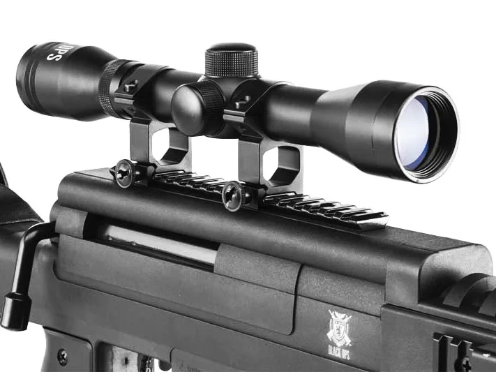 Karabinek wiatrówka Black Ops Sniper 5,5 mm z lunetą 4x32 - zestaw, Ekp do 17J (B1091 / CA383) - widok 8