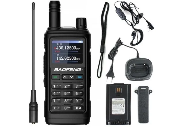 Radiotelefon krótkofalówka Baofeng UV-17E czarny - 1 szt.