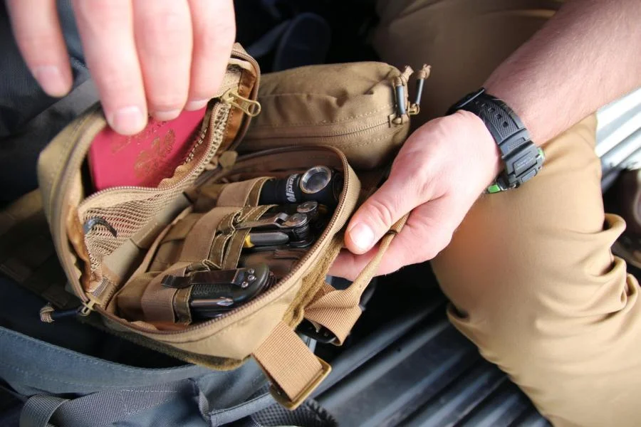 Potrójna ładownica HelikonTriple Elastic Insert Poliester Coyote (IN-TEL-PO-11) HELIKON-TEX - widok 8