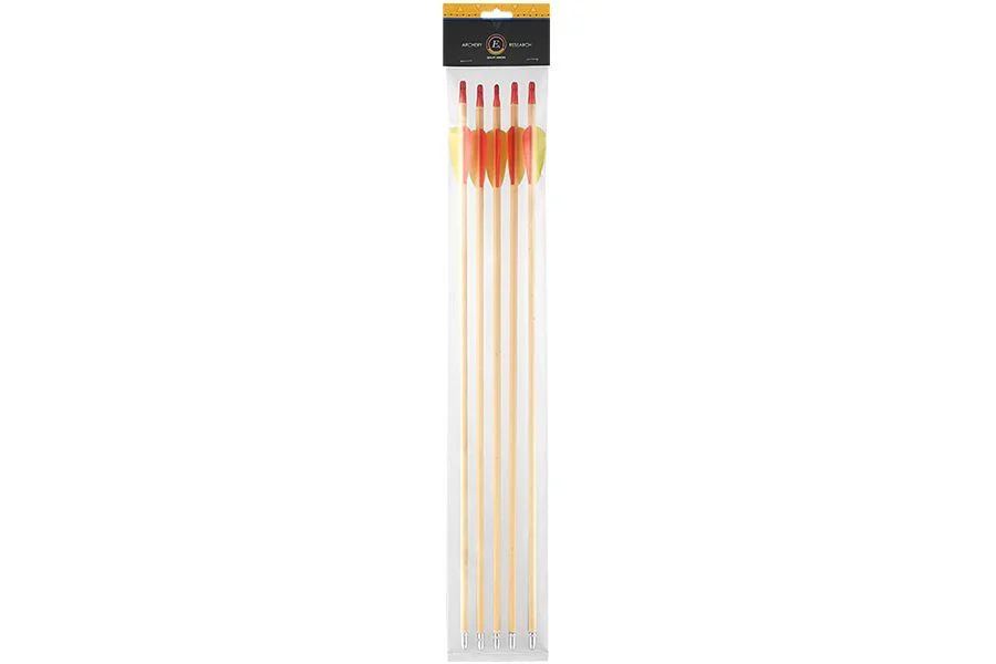 2x Strzały drewniane Target Wooden 30" Poe Lang - zestaw 5 sztuk - widok 2