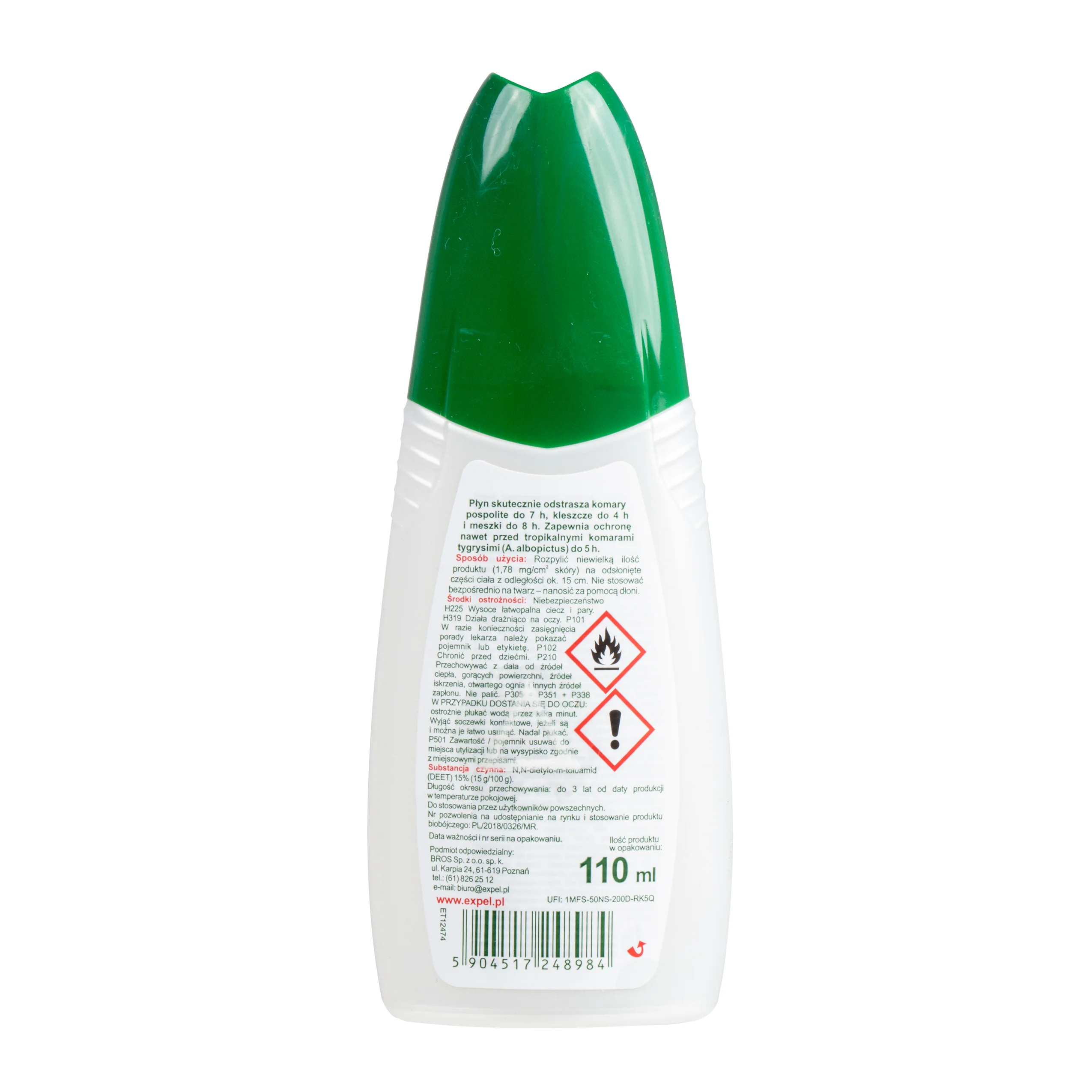 Płyn Expel na komary i kleszcze 100/110 ml (599-013) - widok 2