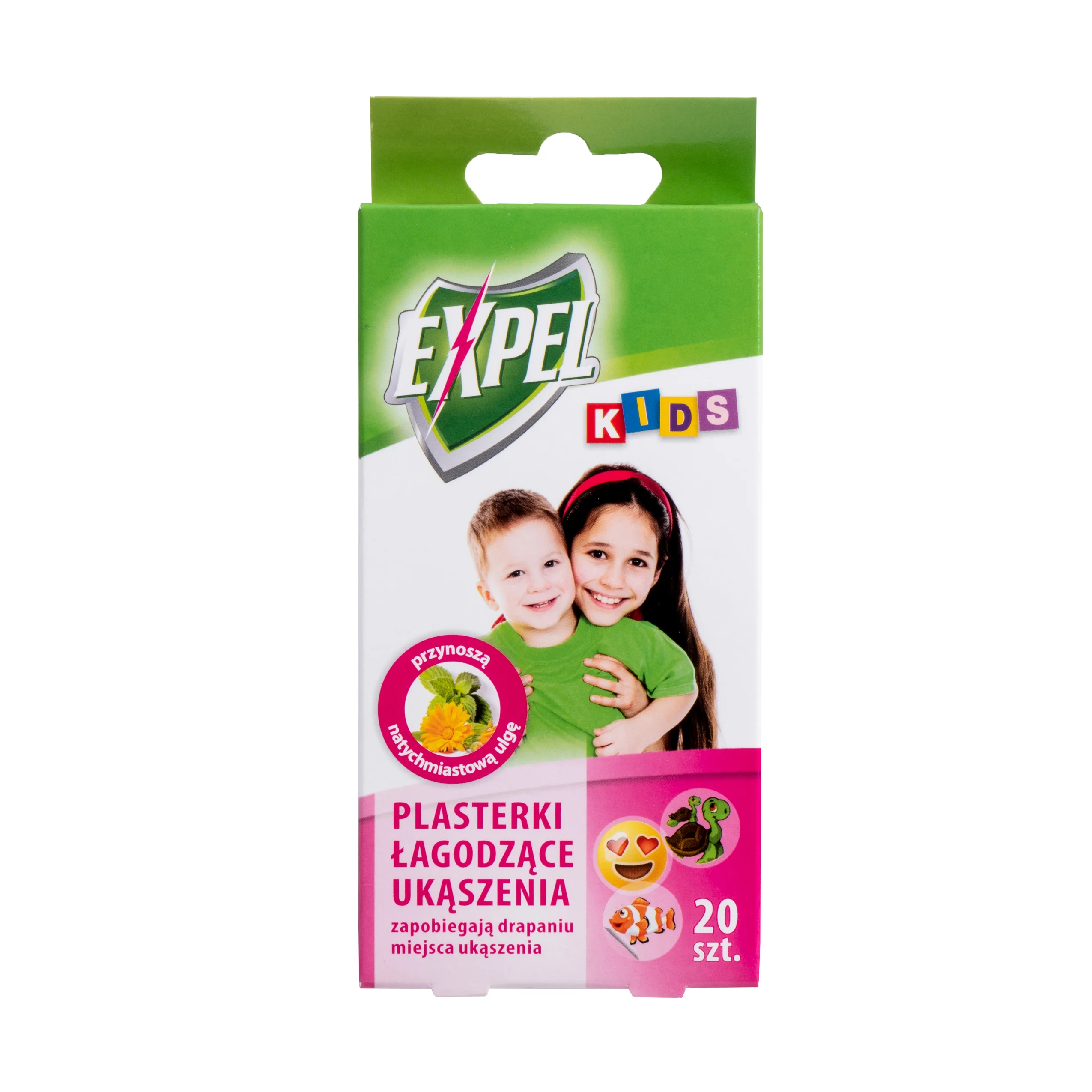 Plasterki Expel dla dzieci łagodzące ukąszenia (599-012)