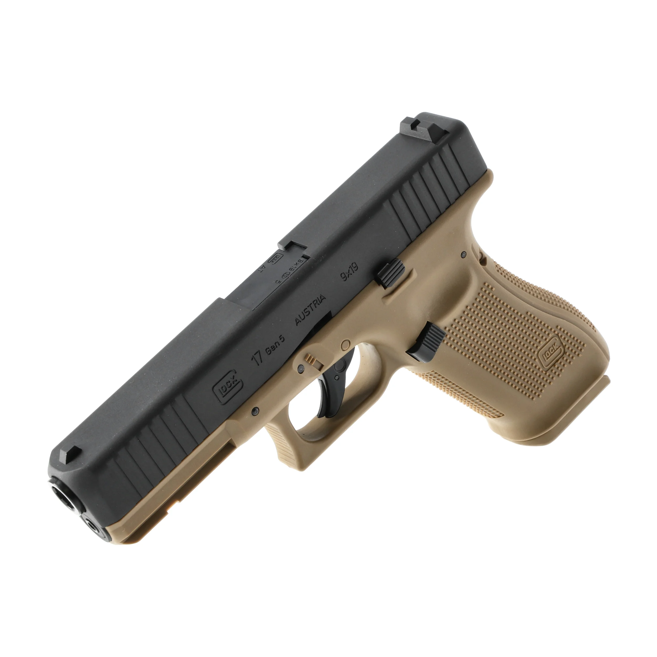 Pistolet ASG Glock 17 gen5 6 mm BB coyote (2.6478) - widok 3
