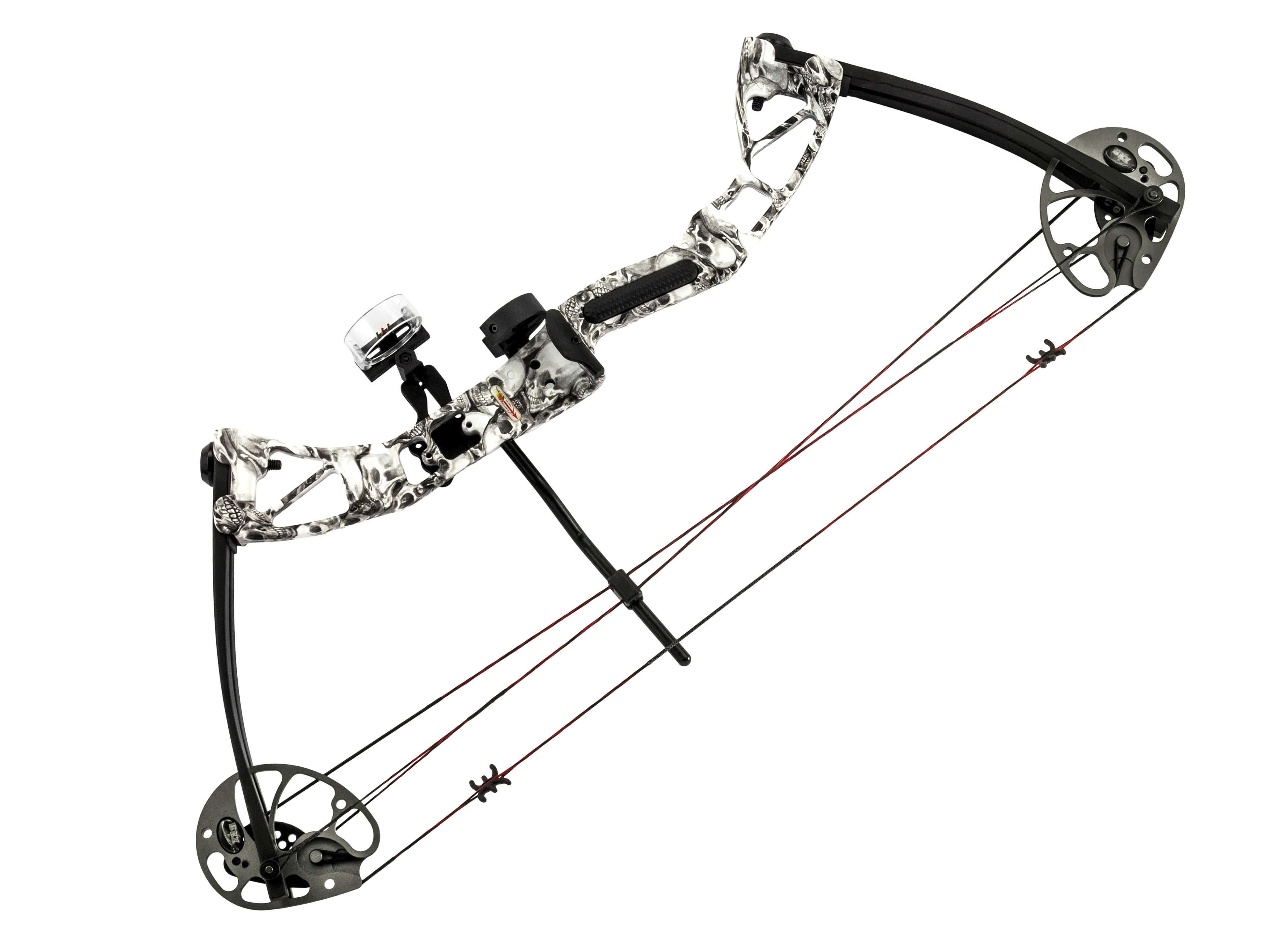 Łuk bloczkowy Poe Lang Ek Rex 28" skull camo 15-55 LBS (076-170)