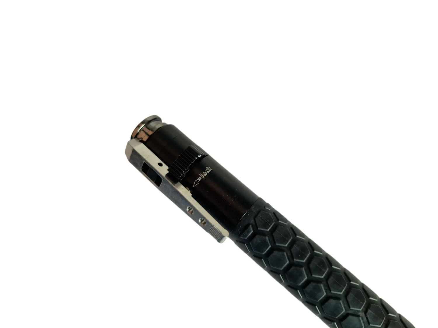 Pałka teleskopowa sprężynowa GUARD Spring 26" baton 29 cm / 66 cm z pokrowcem (YC-10527) - widok 4