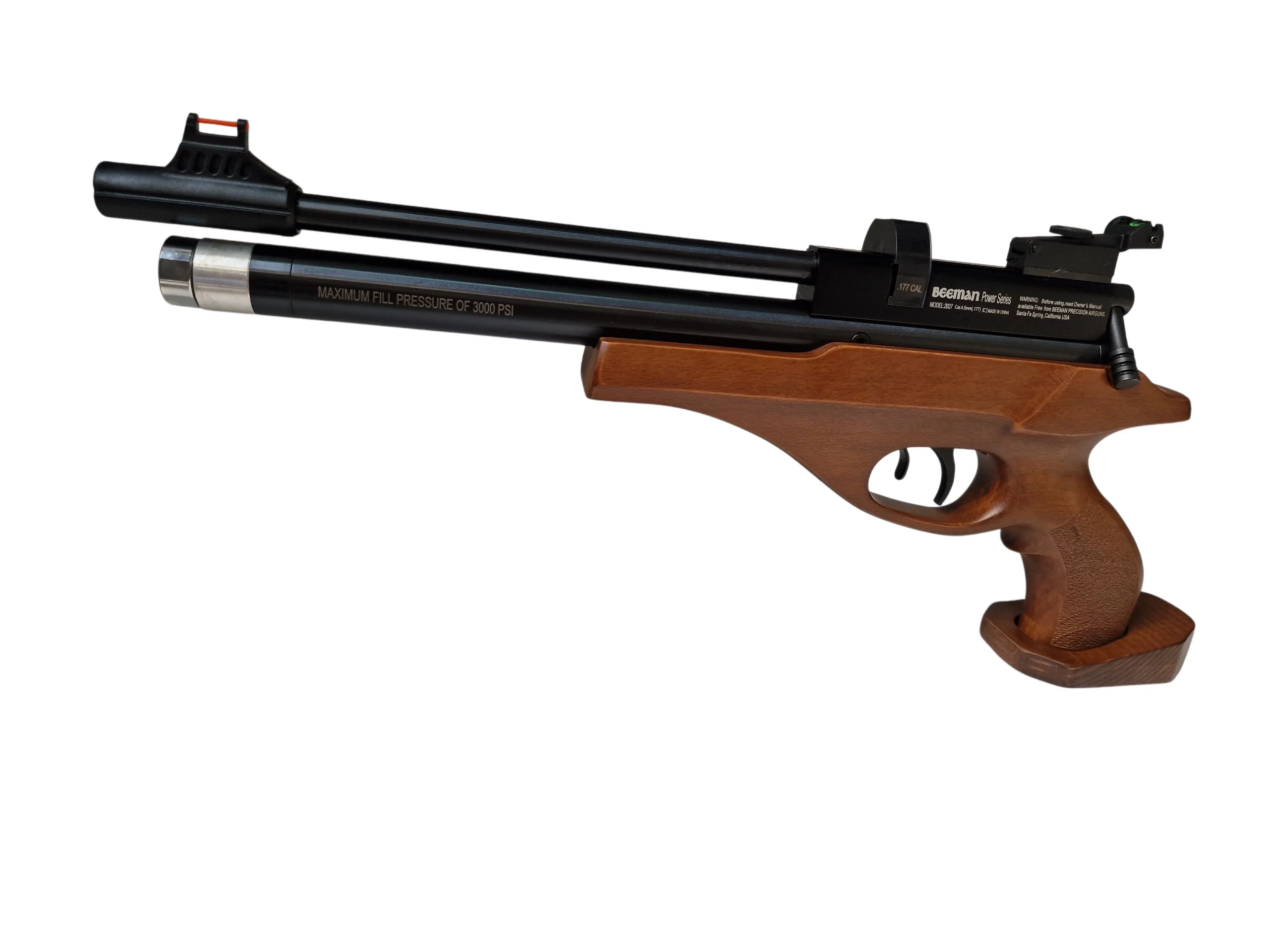 Pistolet wiatrówka BEEMAN 2027 Marshal PCP kal. 4,5 mm 12-strzałowy - widok 3