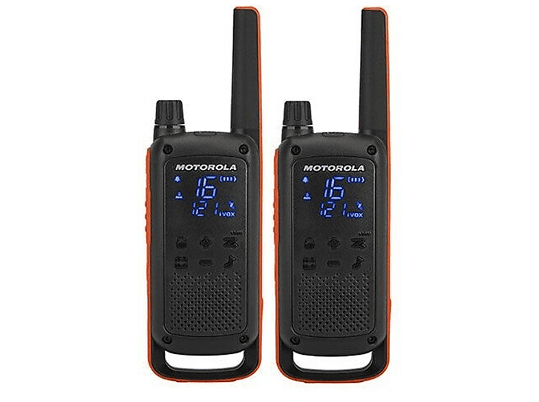 Radiotelefony krótkofalówki wielofunkcyjne Motorola T82 MOTO82 - 2 szt. - widok 3