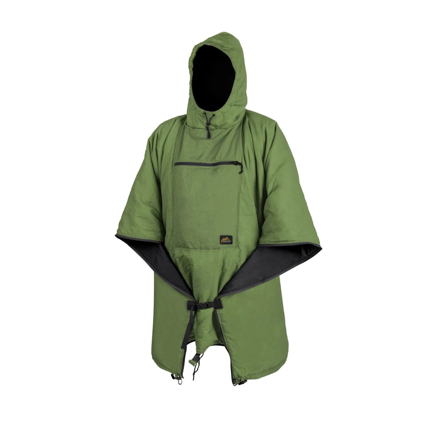 Poncho peleryna HELIKON SWAGMAN ROLL ocieplane - Grass Green - ( jeden rozmiar ) (PO-SMR-NL-1G) HELIKON-TEX