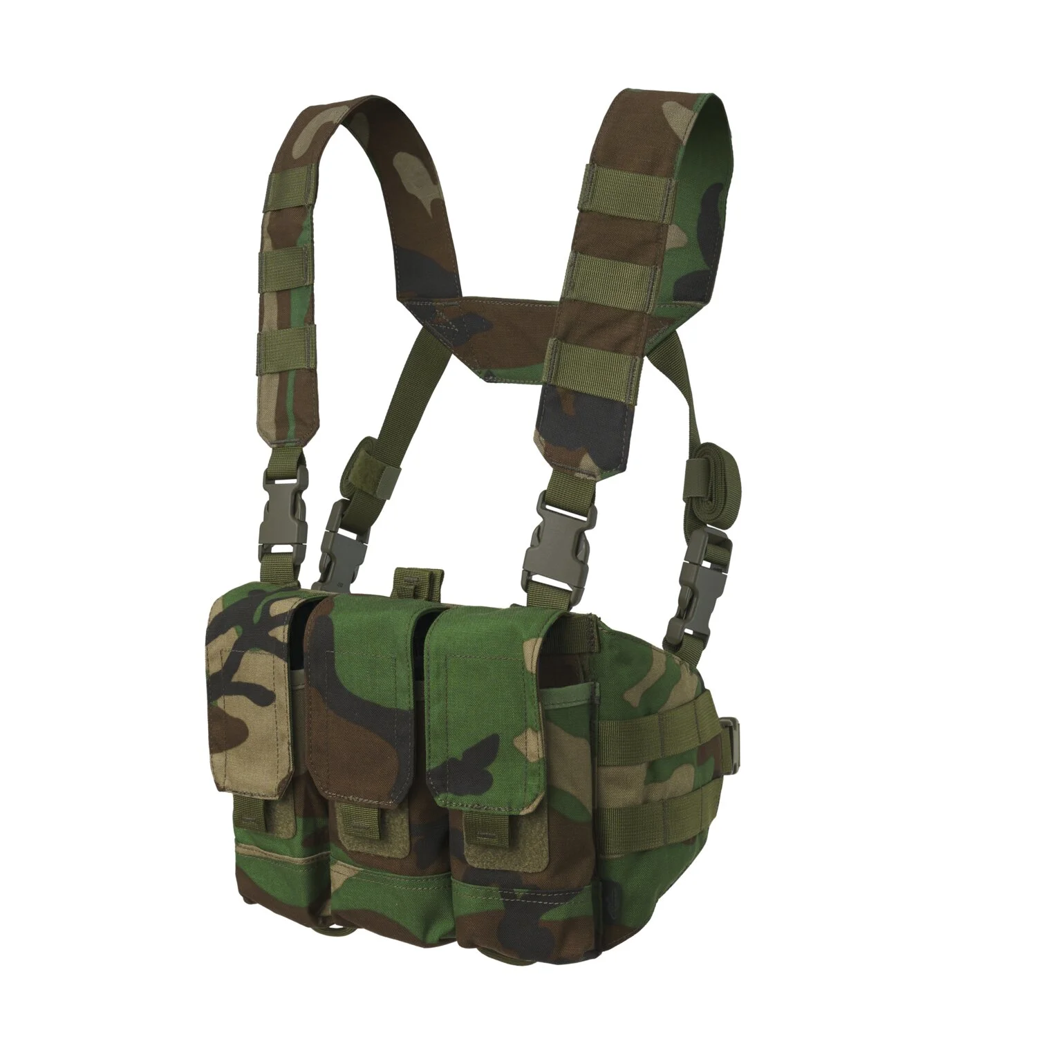 Chest Rig HELIKON Chicom - Cordura -  US Woodland -  (KK-CCR-CD-03) HELIKON-TEX