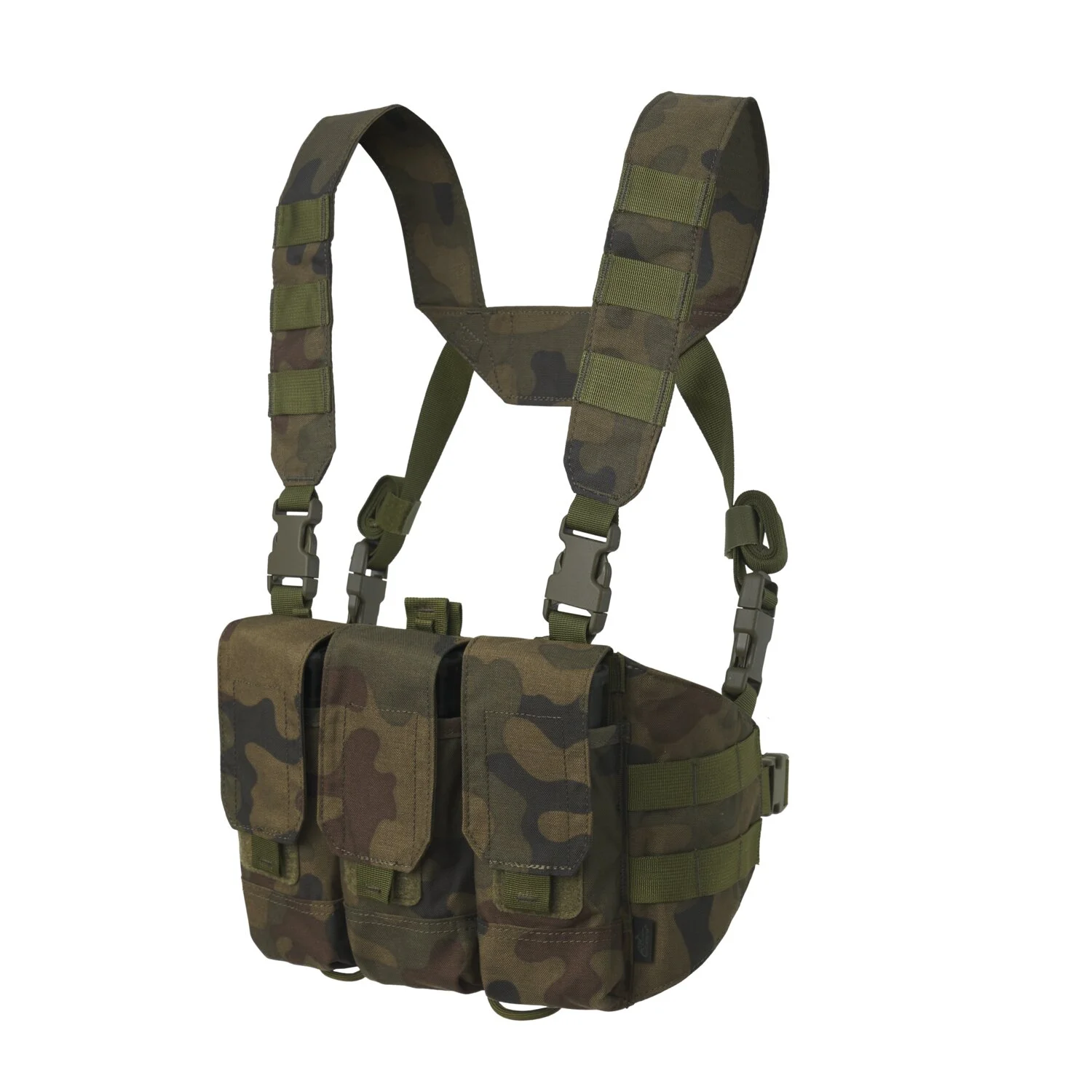 Chest Rig HELIKON Chicom - Cordura -  PL Woodland -  (KK-CCR-CD-04) HELIKON-TEX