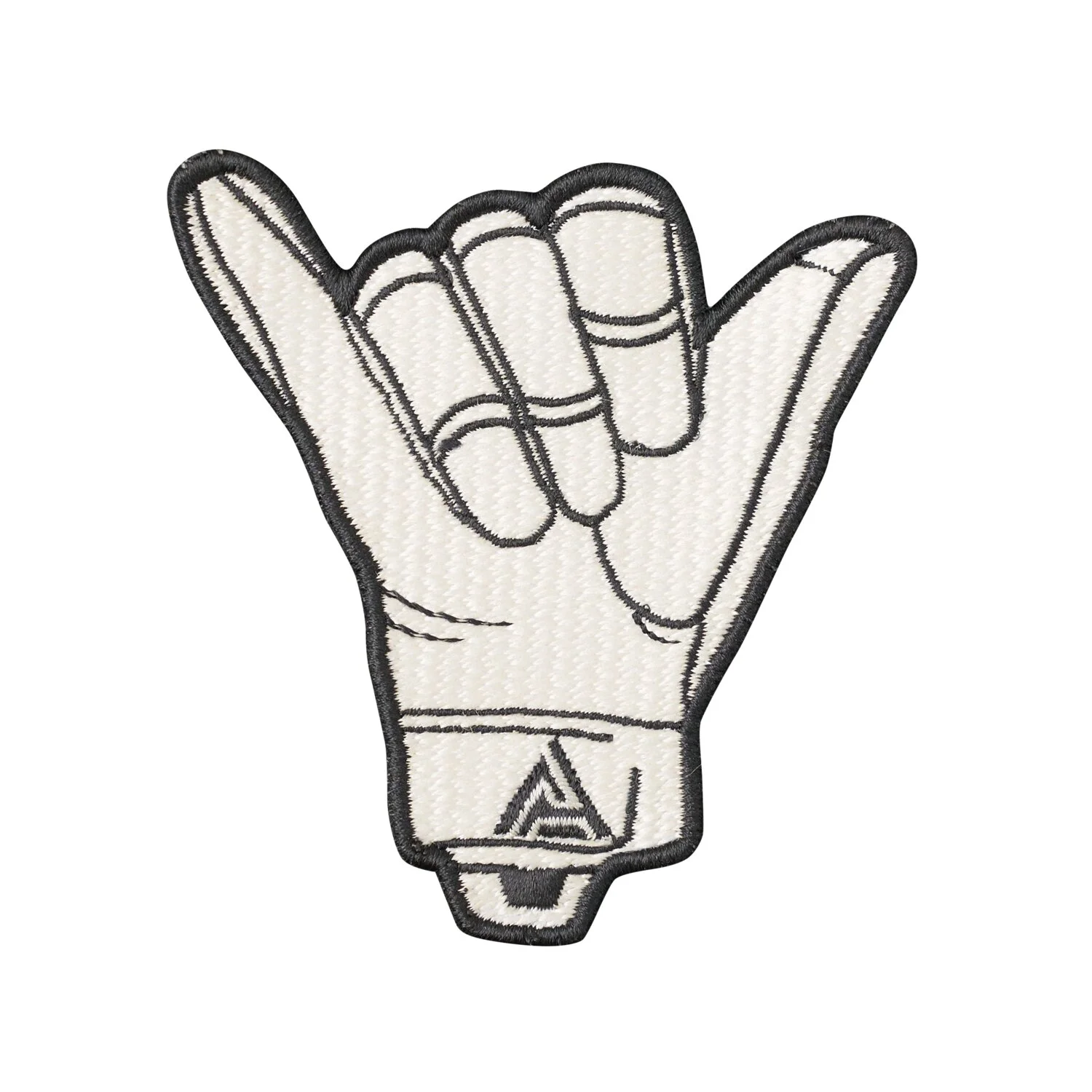 Naszywka Patch Shaka - White - ( jeden rozmiar ) (PA-SHKA-PES-WHT) DIRECT ACTION