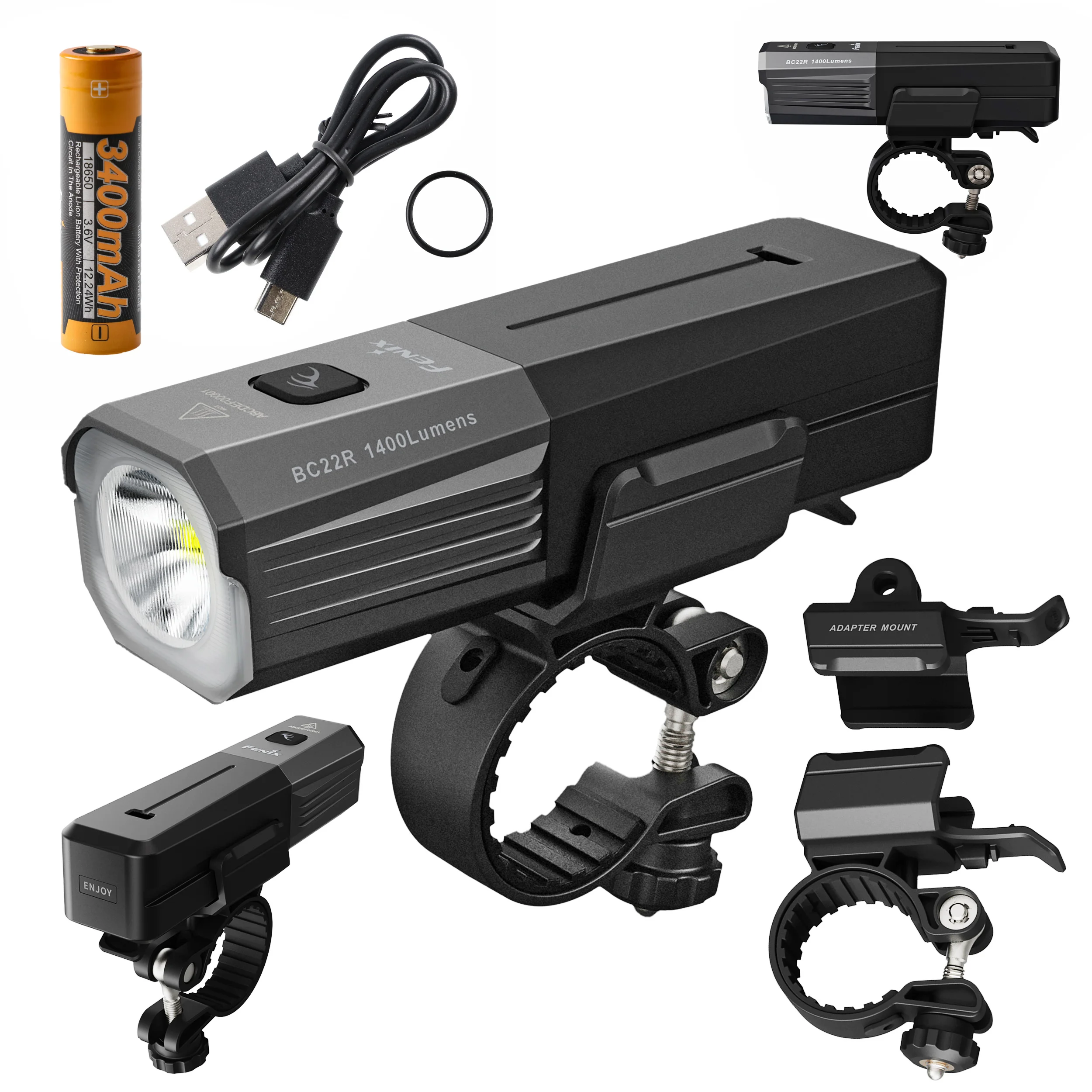 Latarka rowerowa Fenix BC22R (039-643) - widok 7