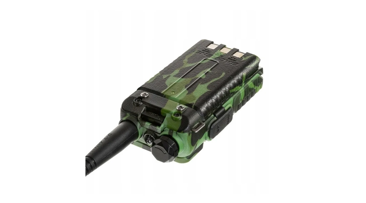 Radiotelefon krótkofalówka Baofeng UV-5R HTQ Camo, Radiotelefon Walkie Talkie Skaner Kamuflaż