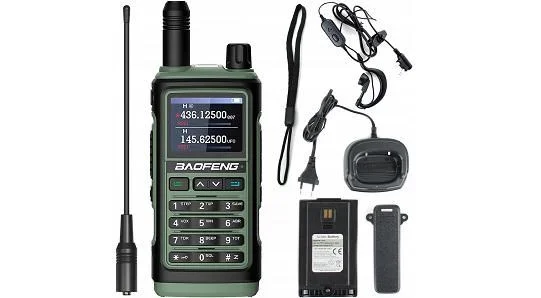 Radiotelefon krótkofalówka Baofeng UV-17E Zielona - widok 2