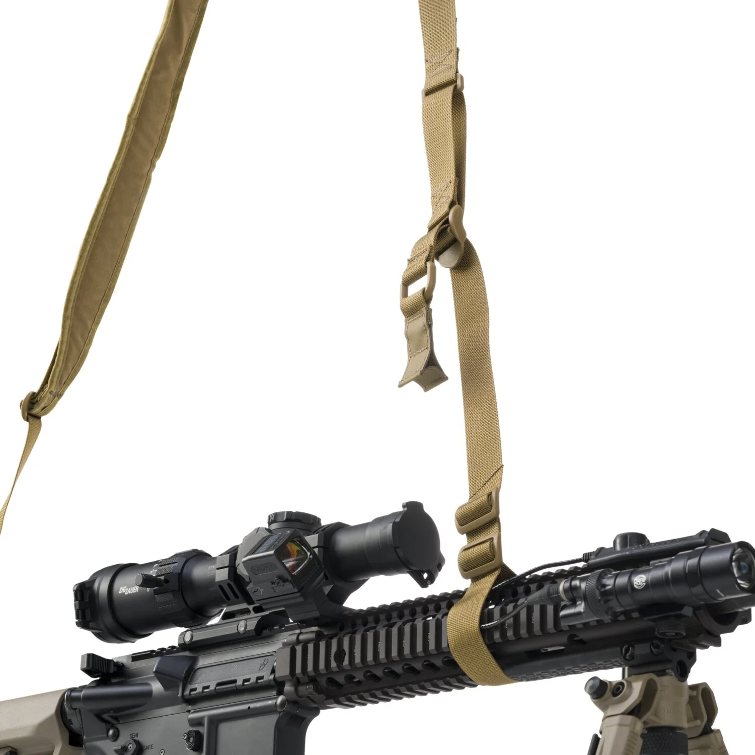 Zawieszenie taktyczne do broni Mirage Carbine Sling - Black (ZW-MCS-NL-01) HELIKON-TEX - widok 4