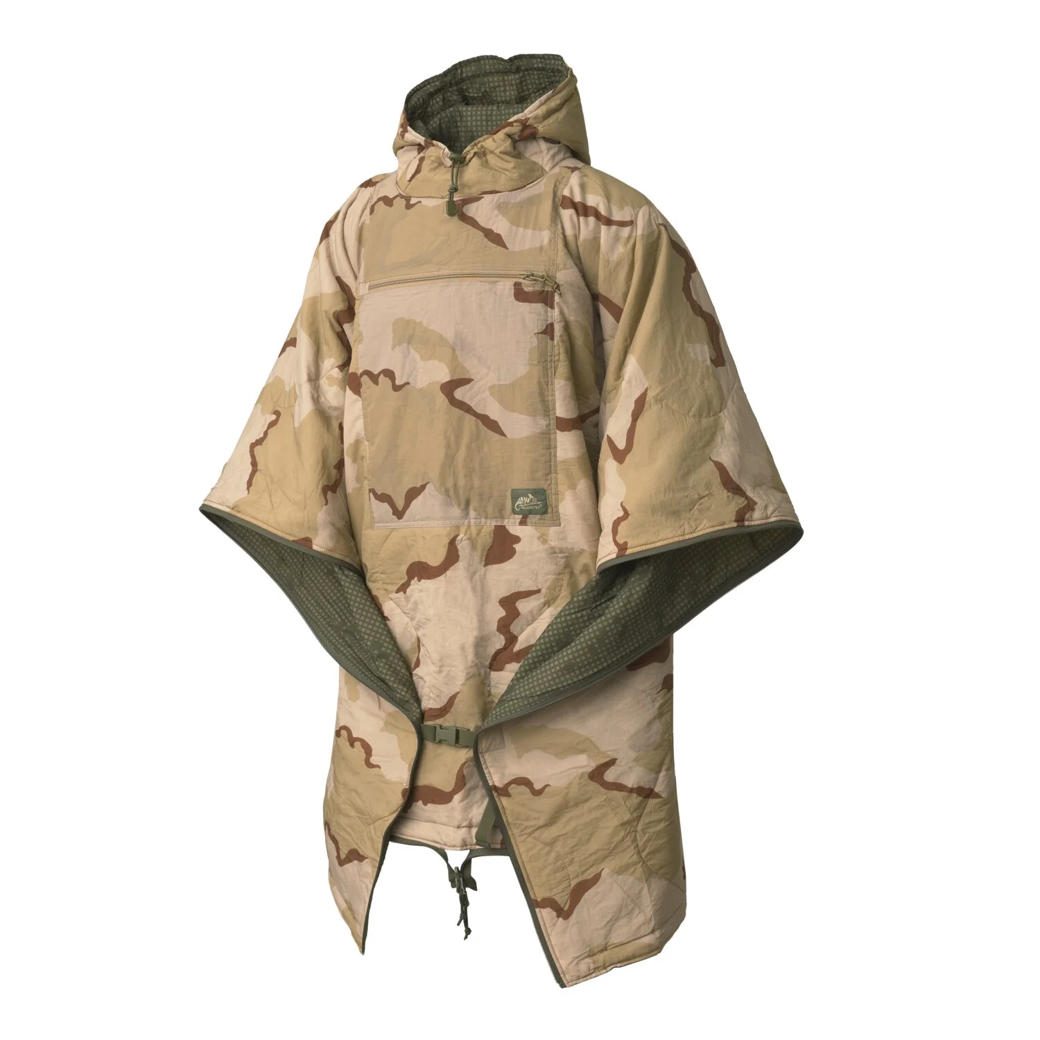 Poncho dwustronne Helikon Swagman Rolll - Mitchell Camo Leaf / Mitchell Camo Clouds ponczo HELIKON-TEX - widok 4