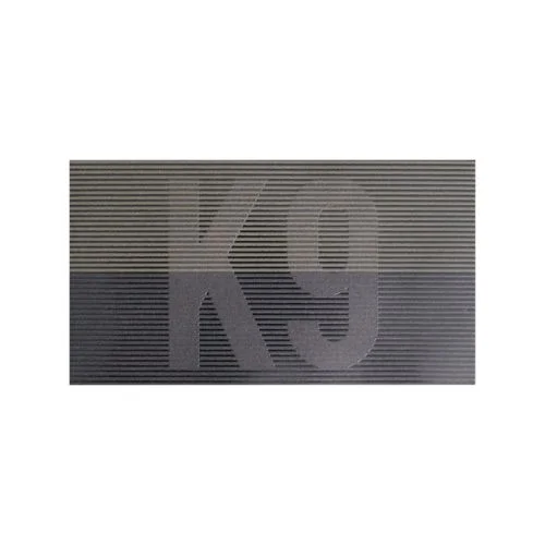 Naszywka K9 Polish large patch SUBDUED flag - Black/Boreal Green (PA-K9PS-PES-BBG) DIRECT ACTION