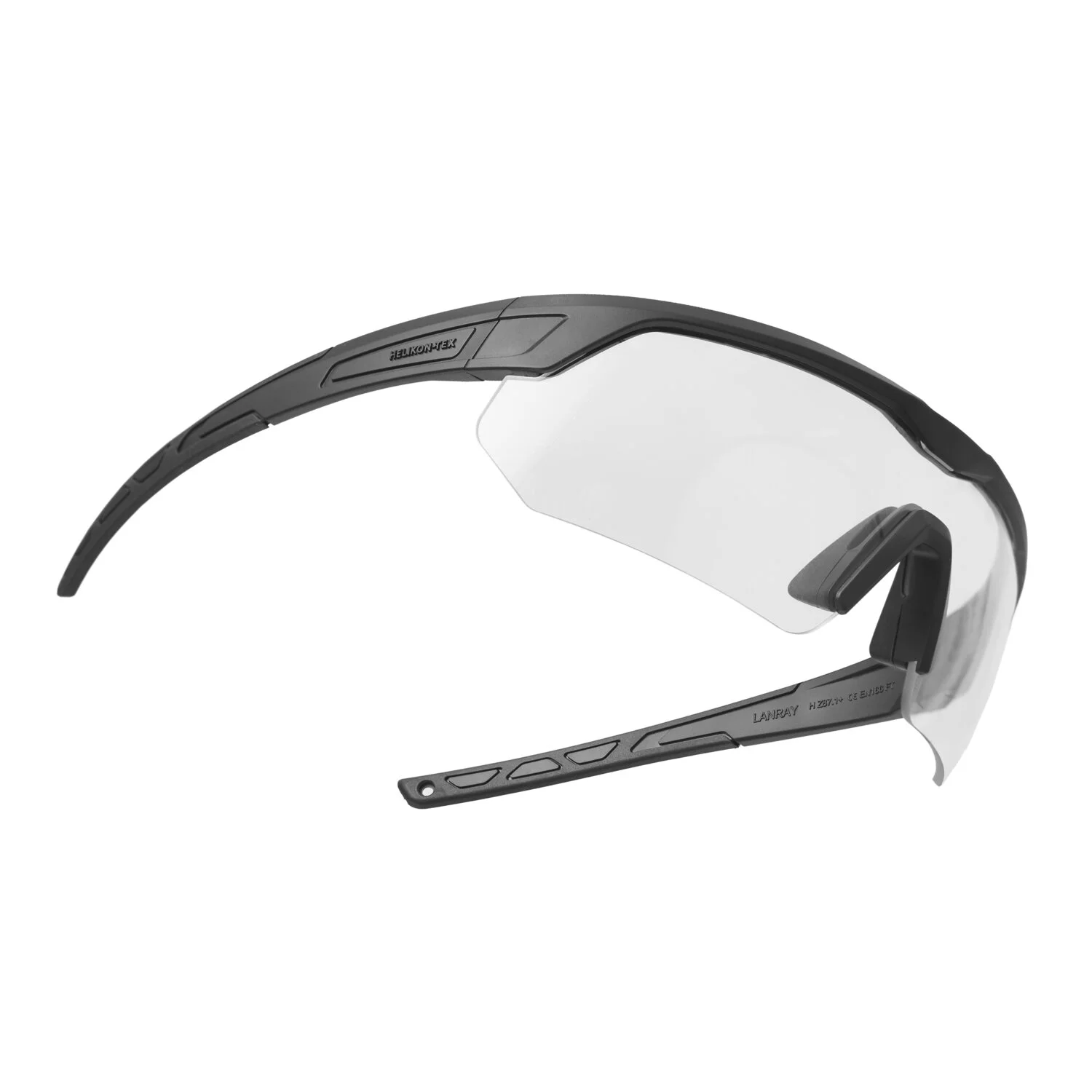 Okulary LanRay zestaw Shooting Pro - Black/Clear - 5.5 cm x 15 cm x 13.8 cm