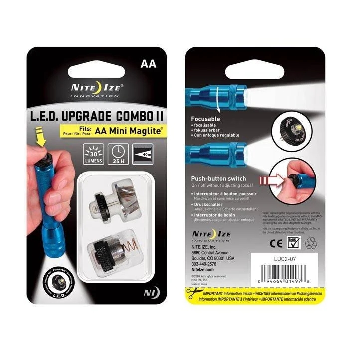 LED Upgrade II Combo - Mini AA - LUC2-07 - Nite Ize