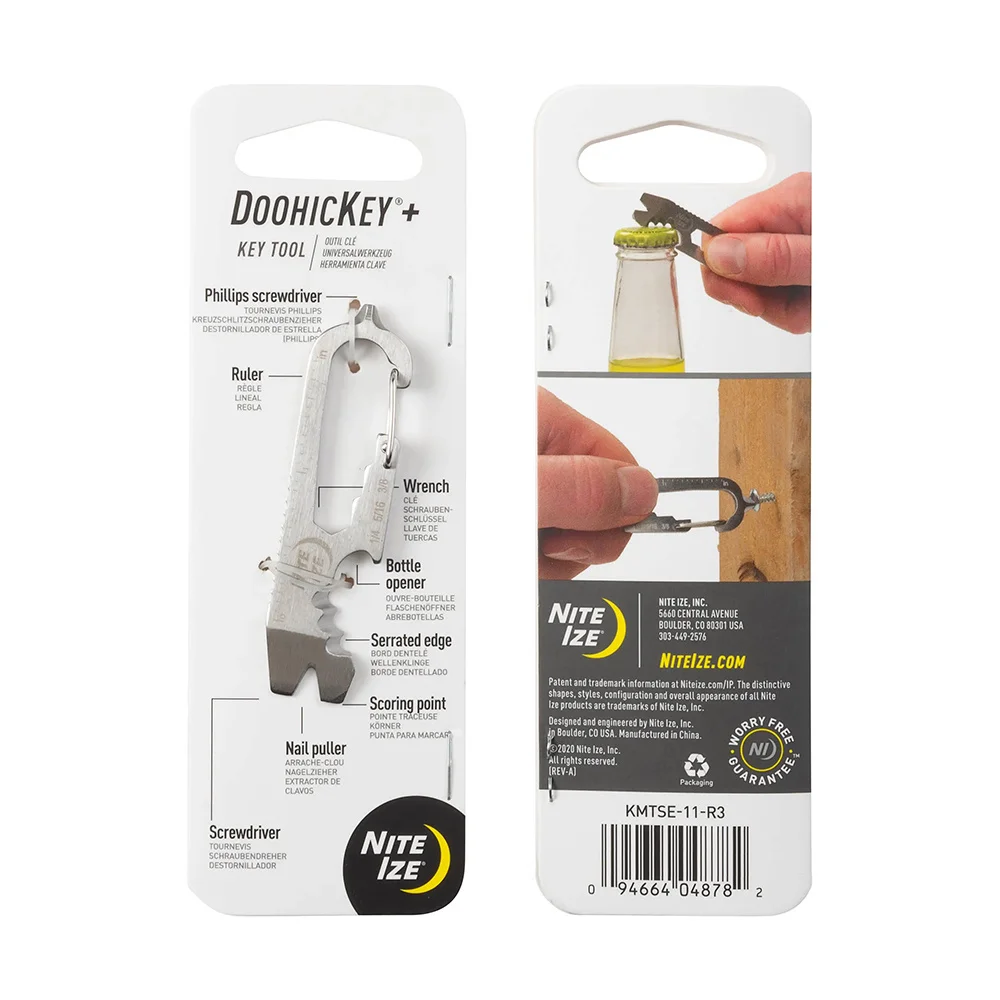 Brelok Nite Ize DoohicKey Key-Tool Stalowy KMT-11-R3
