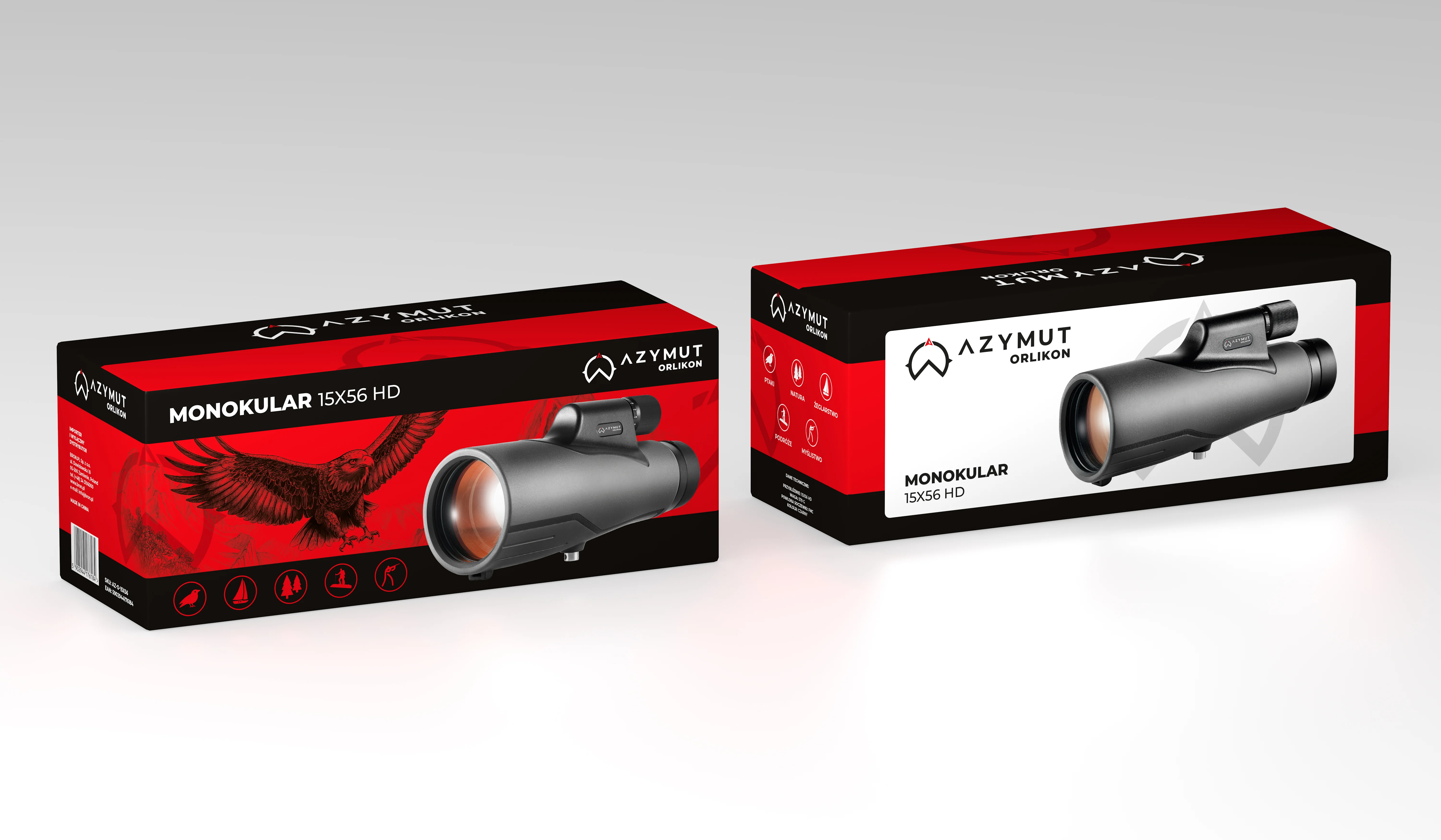Monokular AZYMUT Orlikon 15x56 HD - widok 3
