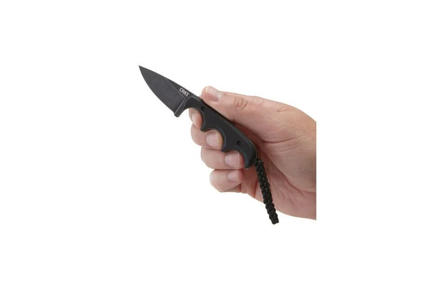 Nóż CRKT Minimalist Black Drop Point 2384K - widok 4