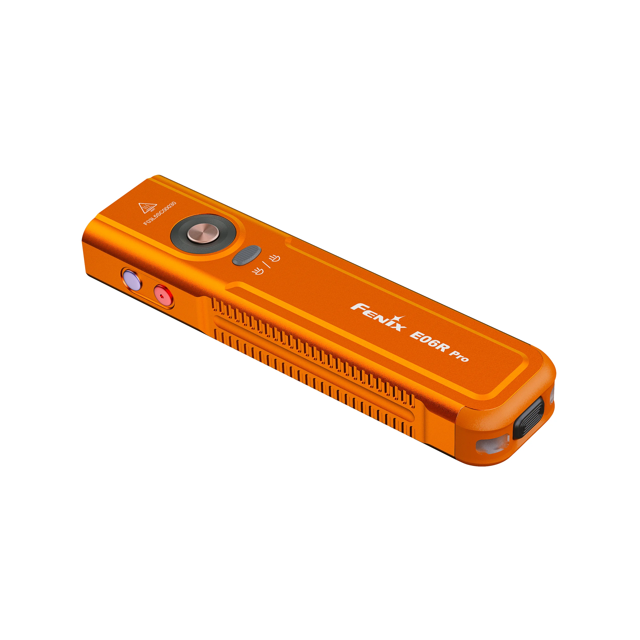 Latarka LED Fenix E06R PRO pomarańczowa (E06R PRO orange) - widok 2