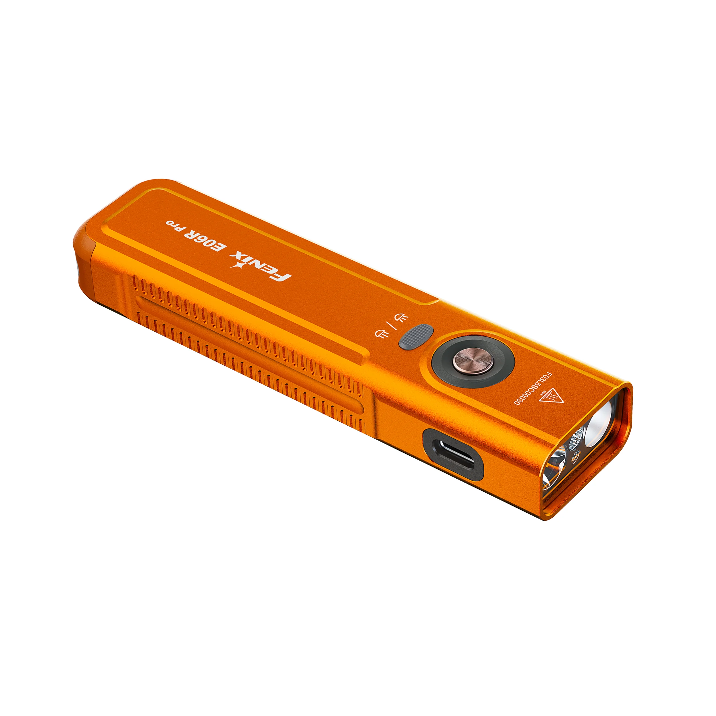 Latarka LED Fenix E06R PRO pomarańczowa (E06R PRO orange) - widok 3