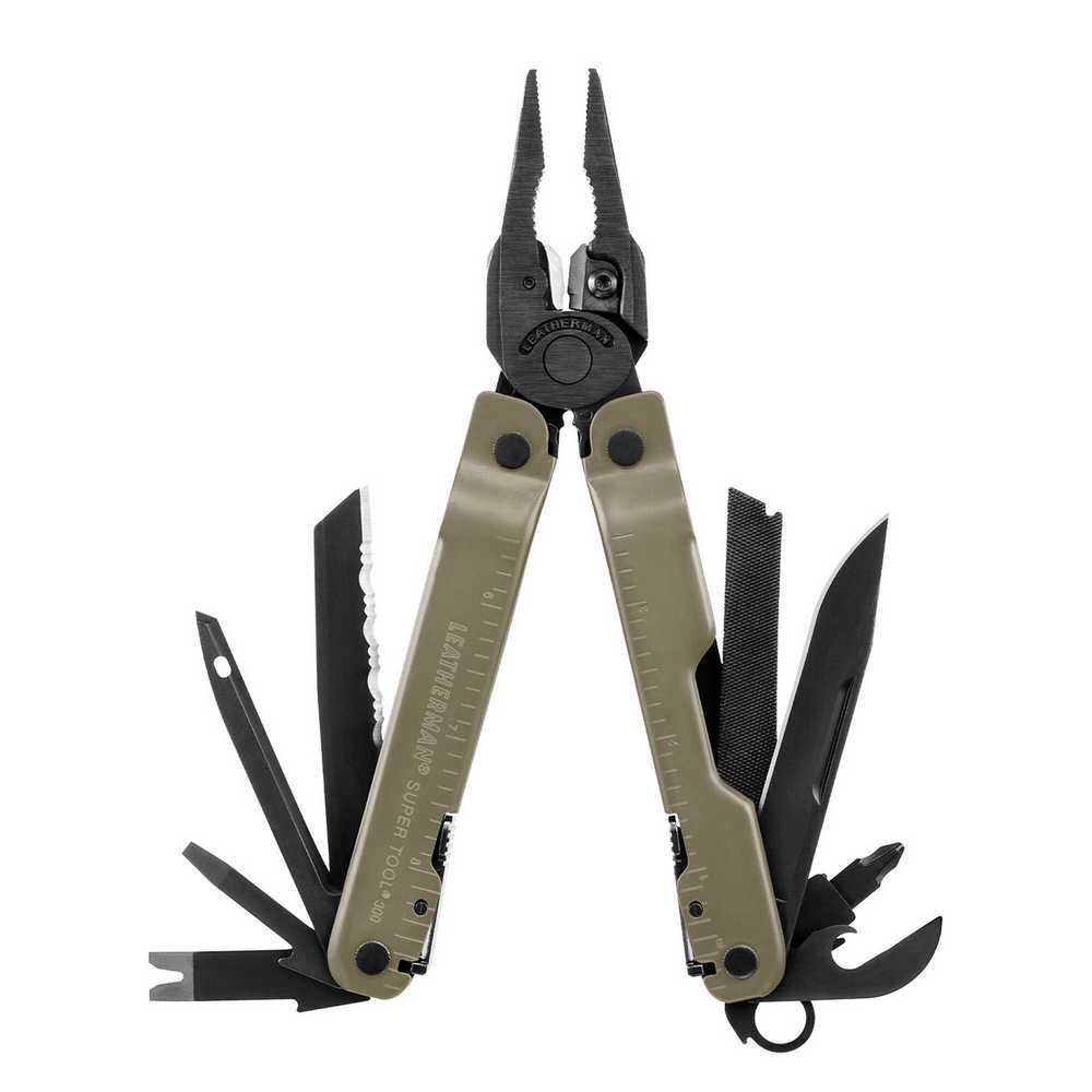 Multitool Leatherman SUPER TOOL 300M Coyote Tan - 19 narzędzi  (832762)