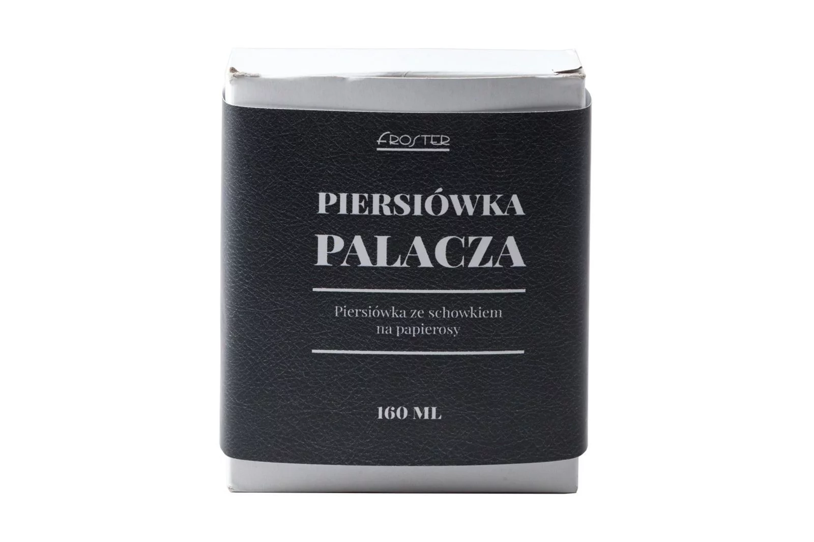 Piersiówka FROSTER 160 ml z papierośnicą - widok 4