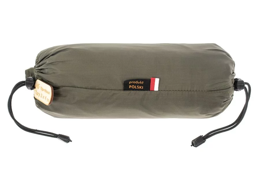 Tarp Termo turystyczny płachta biwakowa 3mx4m TigerWood Olive (TW.TTARP3x4OL)