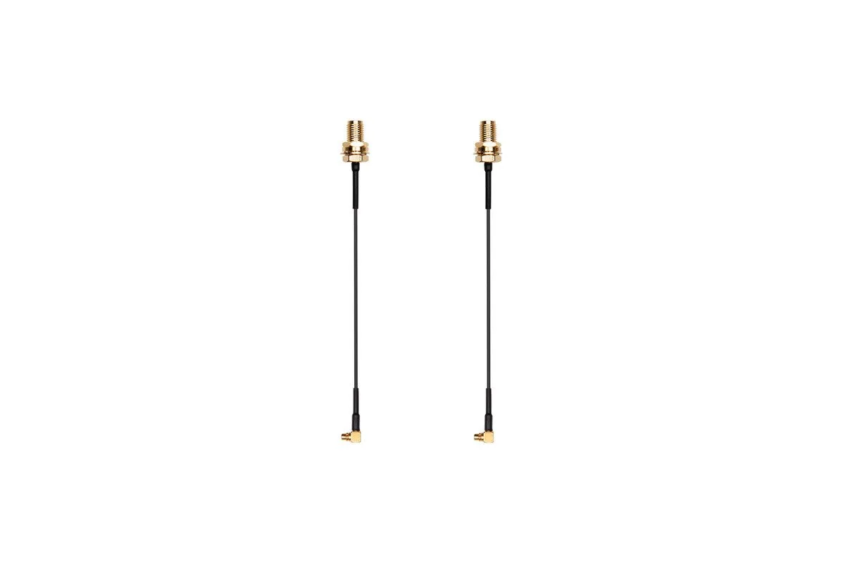 Adapter DJI FPV System MMCX kątowy na RP-SMA 2 szt.